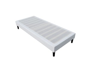 Sommier tapissier 70x190 cm KING OF DREAMS SOMMIER OPALE BLANC épaisseur 20 cm 13 latte(s)
