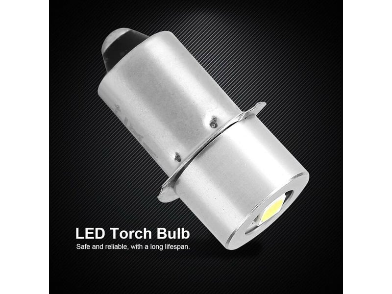  Ampoule de lampe de poche led 1 w p13.5s, 100-110 lm 2700-7000 k (6 v)  - Conforama E