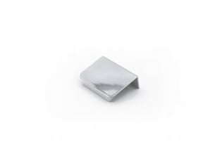 Bouton en aluminium ua06r, 8,4 cm, chrome, entraxe de 64 mm