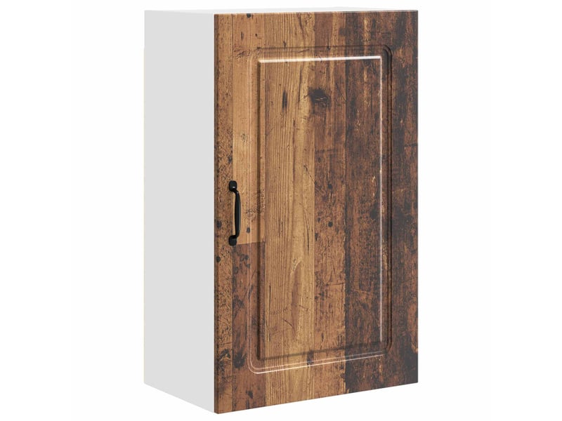 Meuble mural de cuisine | armoire de cuisine bois ancien 50x31x80cm - Conforama A