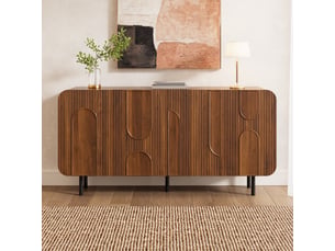 Buffet    <strong></strong> <strong>OPULERANE TRADING LTD</strong> - 160 cm coloris marron 