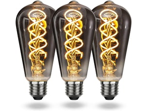 Ampoule e27 vintage spiral dimmable 4w 2700k