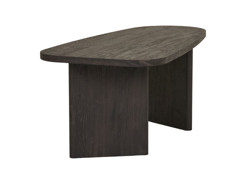  Melo - table basse en mdf marron foncé 100x50x41 cm  - Conforama D