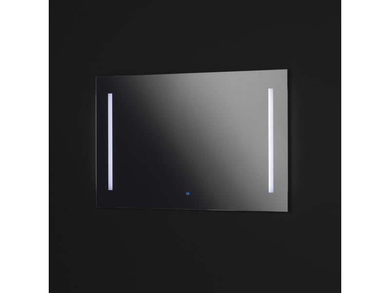Miroir de salle de bain led tactile réversible lens - Conforama C