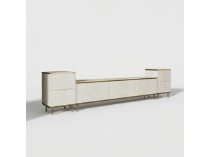 Meuble tv coloris doré 45.2 cm AHD AMAZING HOME DESIGN  
