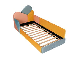Lit simple 90x200 cm <strong>ARTBEDDING</strong>  <strong></strong> coloris multicolore