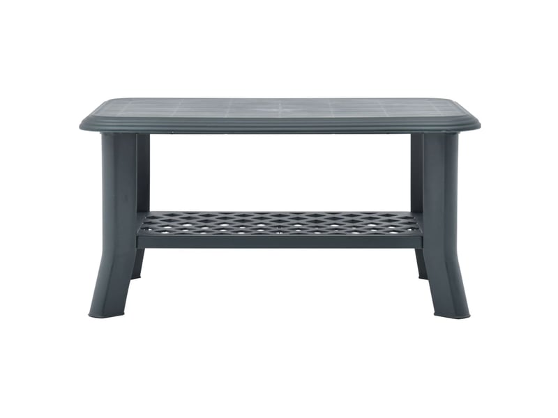  Table basse | table de salon vert 90x60x46 cm plastique  - Conforama B