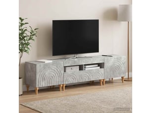 Meuble tv coloris gris  <strong></strong>  <strong></strong>