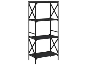 Bibliotheque coloris  noir  <strong></strong> <strong></strong> - 59 cm x 132 cm