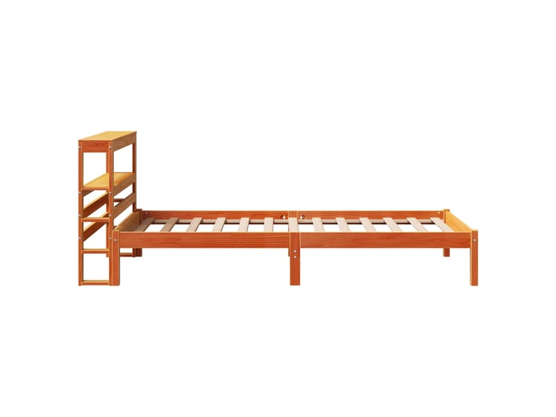 Lit simple- lit adulte -  cadre de lit et tête de lit sans matelas  marron 100x200 cm  - Conforama D