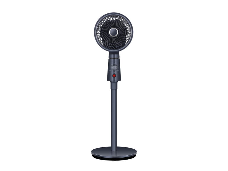  Ventilateur sur pied fabrilamp montecristo 40 w 3 vitesses granite 239741028 - Conforama C