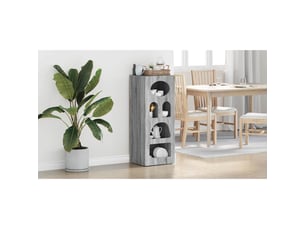 Buffet - bahut - meuble de rangement elst gris sonoma 40 x 35 x 100,5 cm bois d'ingénierie