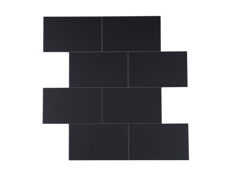  Crédence adhésive murale 3d  - effet carrelage 4 pièces 25x25 cm  - Conforama A