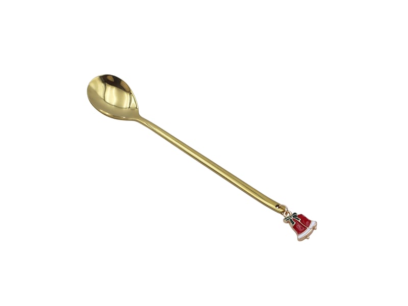 COUTELLERIE Petite cuillère doré NOEL - Conforama O