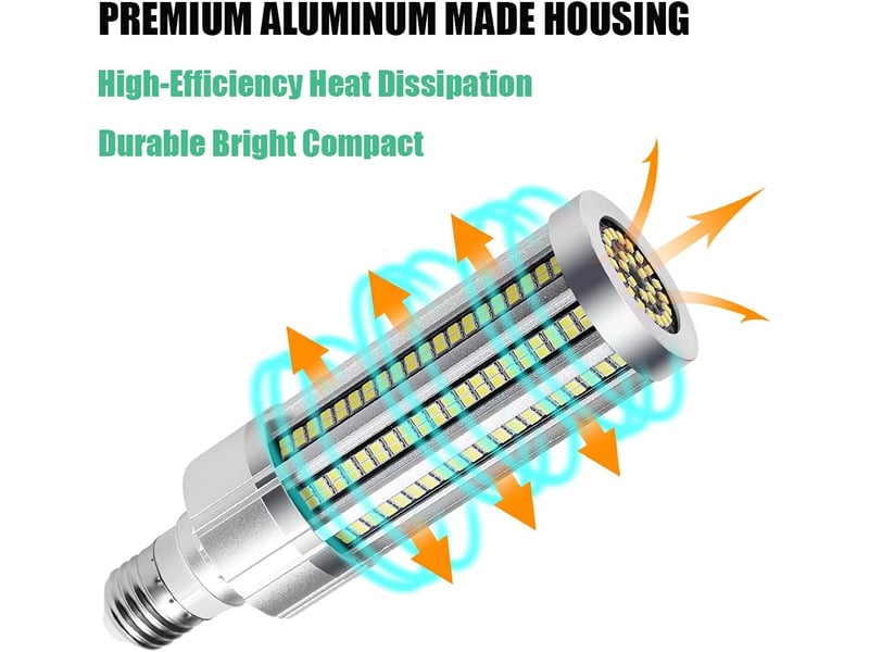  Ampoule e27 maïs 60w 7200lm 3000k entrepôt  - Conforama C