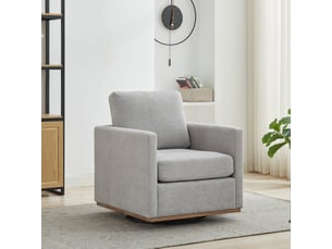 Pouf / repose pied gris