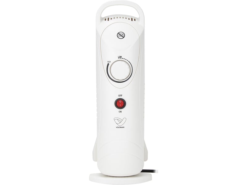  Voltman-mini radiateur mobile à bain d'huile 500w - voltman  - Conforama B