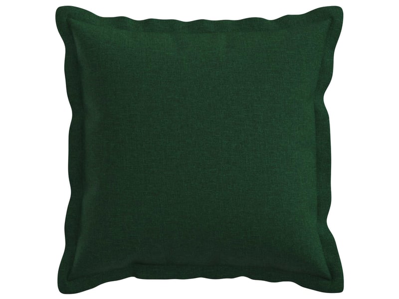  Lot de 6 housses de coussin houten vert foncé 50 x 50 cm cf50030  - Conforama A