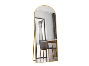 Miroir  à fixer coloris doré <strong></strong>  <strong></strong> - 80 cm x 80 cm