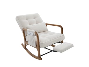 Fauteuil relax manuel <strong>HAUSS SPOLE</strong> <strong></strong> Velours côtelé beige vendu A l'unité