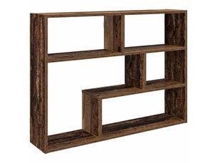 Étagère flottante, étagère suspendue montage mural bois ancien 95 x 20 x 69,5 cm cf42465