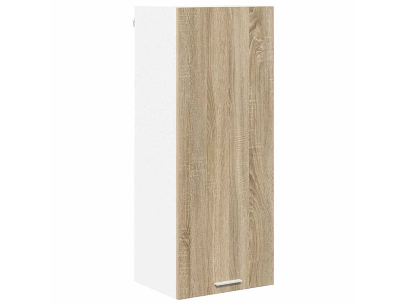  Meuble de rangement cuisine, armoire suspendue chêne sonoma 40x31x100cm shl8201  - Conforama A