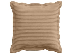 Lot de 6 housses de coussin houten marron 30 x 30 cm velours côtelé cf49844