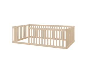 Lit simple 90x200 cm MODERNLUXE coloris beige
