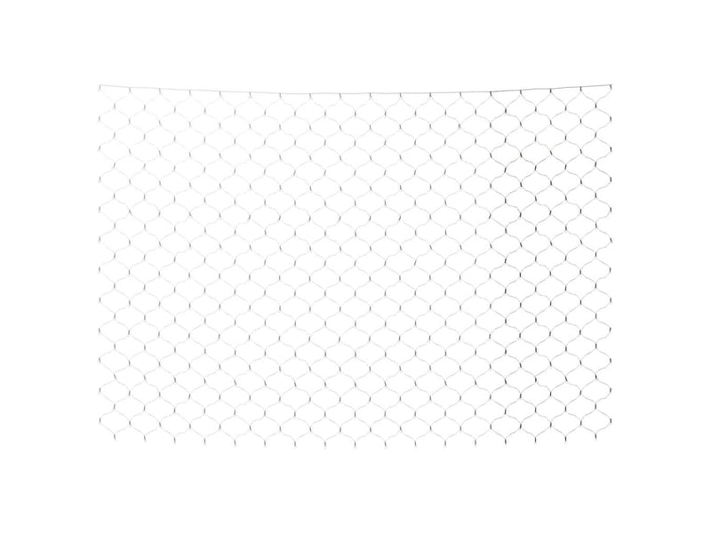  Filet lumineux blanc froid de noël 3x3 m 306 led intext  - Conforama A