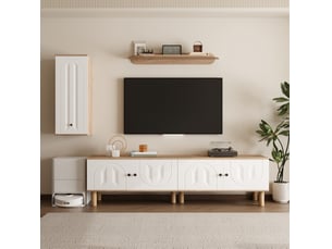Meuble tv coloris bicolore 170 cm MODENVIE