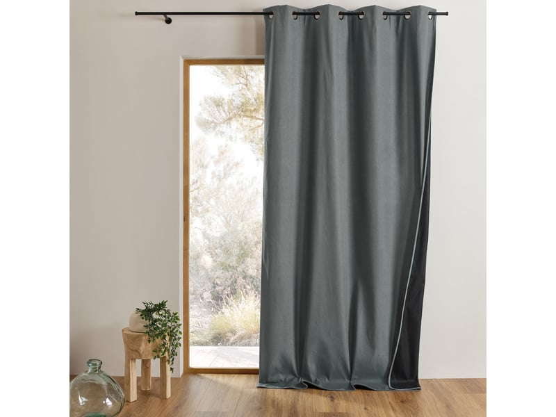  Rideau thermique obscurcissant à œillets 140x250 cm  - Conforama A