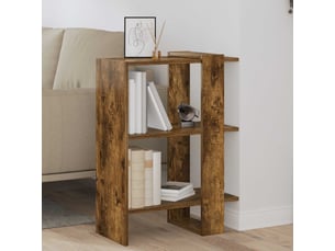 Étagère 2 niveaux, étagère de rangement 52 x 25 x 71,5 cm bois d'ingénierie shl1036