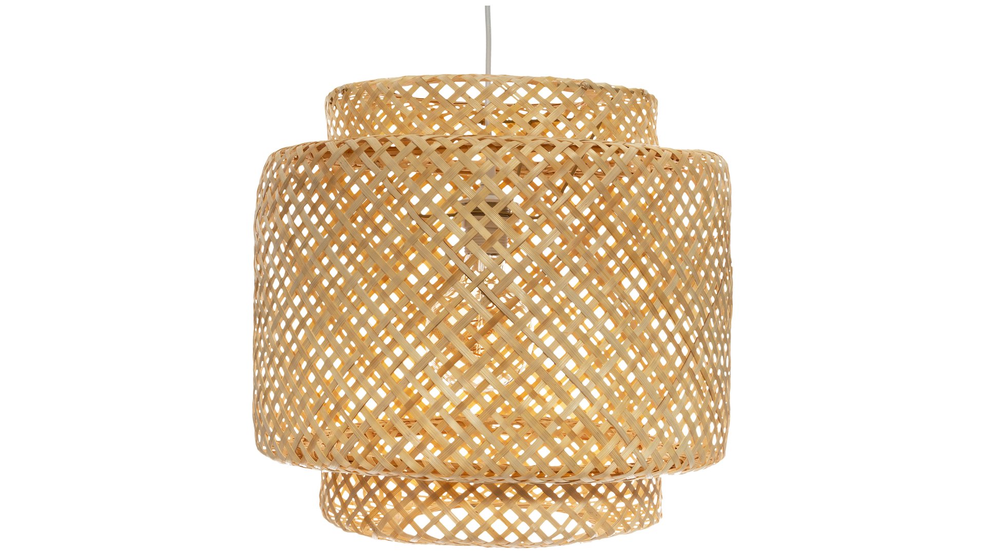 SUSPENSION BAMBOU 38 CM LIBY naturel Conforama