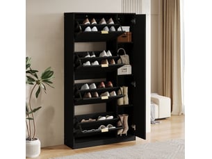 Meuble à chaussures 20 paire(s)  <strong>MODENUIT </strong>  <strong></strong> coloris noir