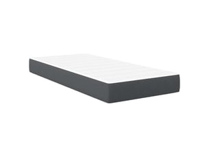 Lit simple 100x200 cm coloris gris