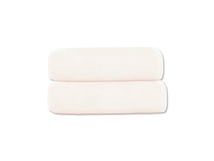 Lot 2 serviettes de toilette 50x90 coton éponge