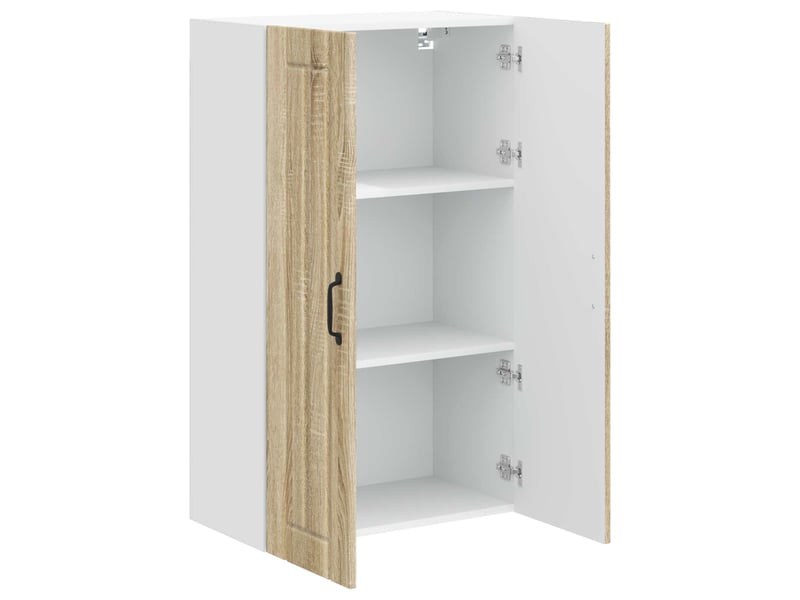 Meuble mural de cuisine, armoire de cuisine chêne sonoma 60x31x100cm shl6568 - Conforama E