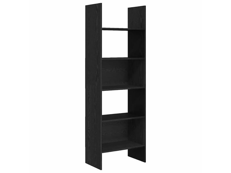 Bibliothèque 5 niveaux, armoire à livres 60 x 35 x 180 cm bois d'ingénierie shl9033 - Conforama A