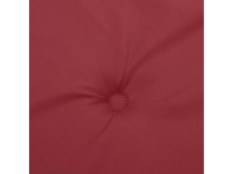 Coussin de banc de jardin, coussin d'assise rouge bordeaux 100x50x3 cm cf52807  - Conforama E