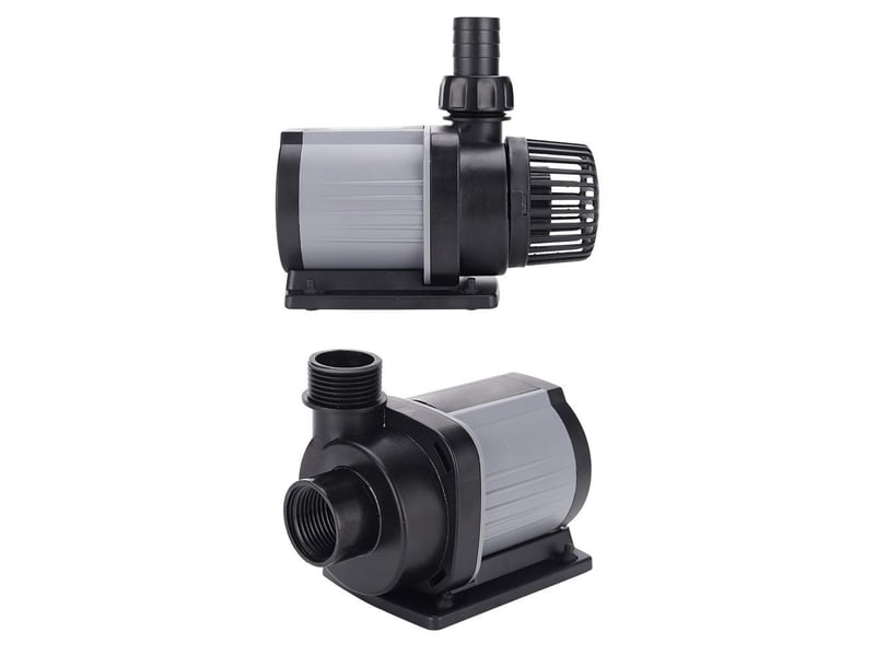  Crochets muraux pompe de bassin pp 1200 (1200, h) pompe de filtration, de ruissellement pompe pour petits bassins (de jardin) cours d'eau cascade fontaine, noir  - Conforama B