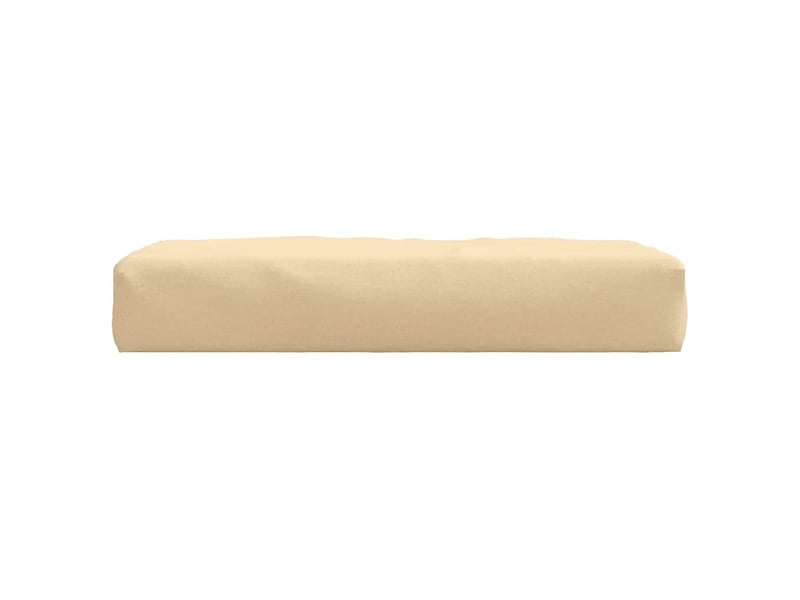 Coussin de palette, coussin de chaise, coussin de canapé beige mélangé 60x60x9,5 cm tissu cf55295 - Conforama D