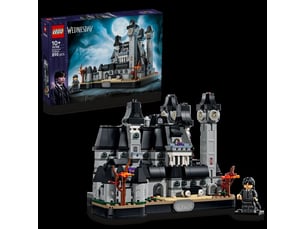 Lego mercredi 76788 nevermore académie gothique set de construction avec micro-figurines