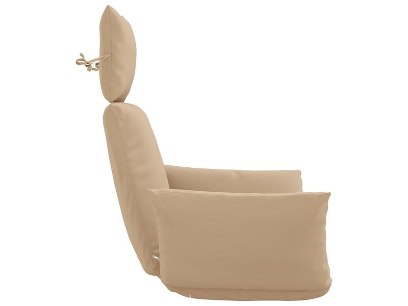 Coussin pour balançoire de chaise d'œuf, coussin d'intérieur et d'extérieur adirondack putten 100 % polyester sable cf50076 - Conforama D