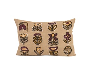 Coussin motif fleur design 40x60 cm