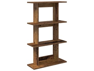 Étagère flottante, étagère suspendue montage mural bois ancien 56 x 20 x 90 cm cf42456