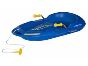 Traineau rollysnow max bleu