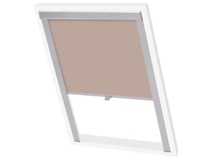 Store enrouleur occultant, store à rouleau beige m08308 ggl et ggu cf45494