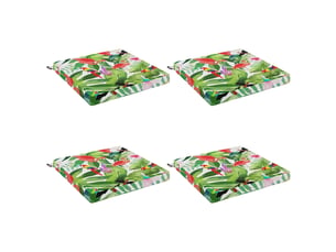 Lot de 4 coussins de siège, coussins d'assise soest 100 % polyester cf60208