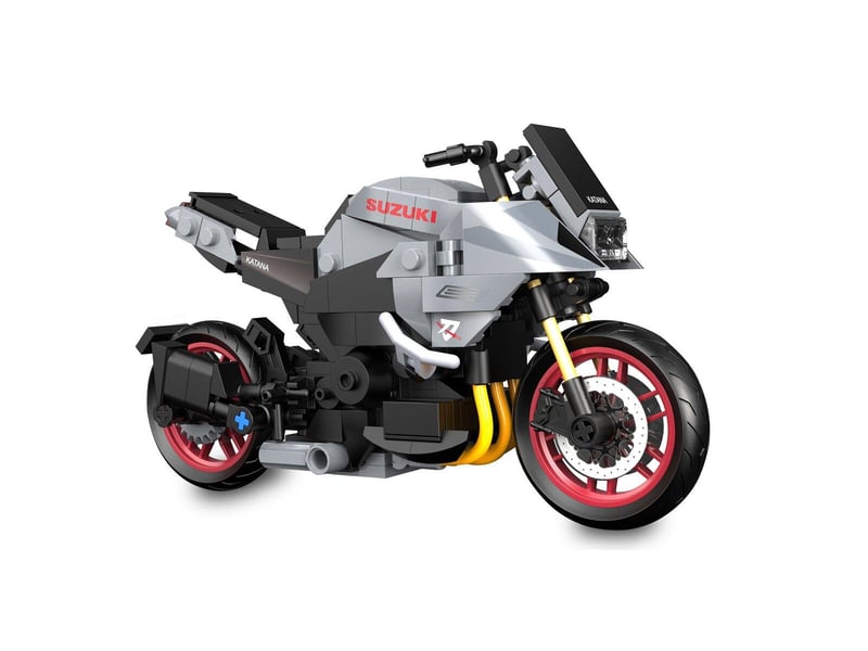 Cada suzuki katana 1:12 gris bricks 402926 - Conforama D