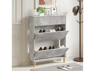 Meuble à chaussures 3 paire(s)  <strong></strong>  <strong></strong> coloris gris